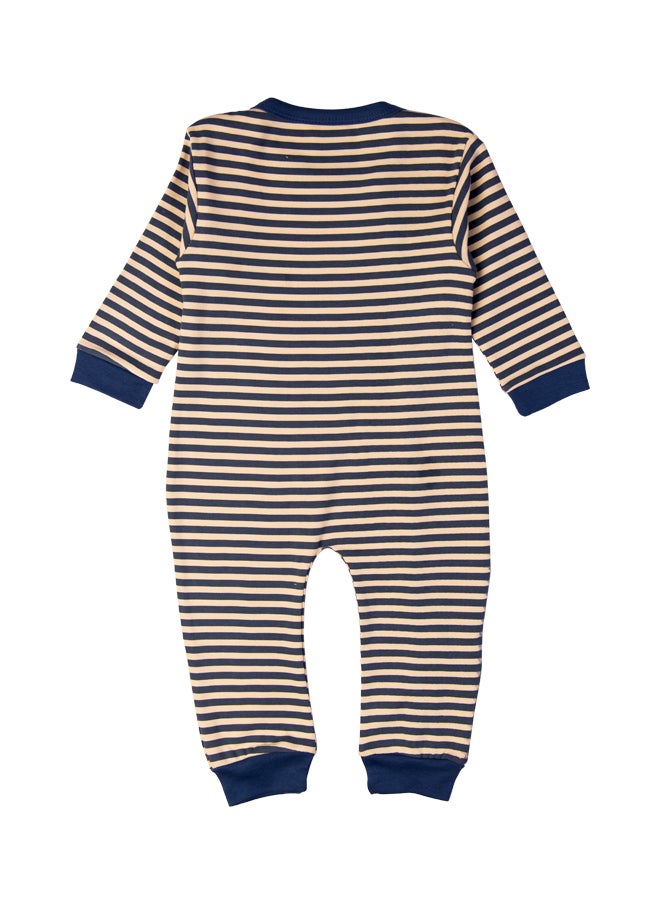 Babies Basic 100% Cotton Printed Long Sleeves Jumpsuit/Romper/Sleepsuit For Babies  - Image 5