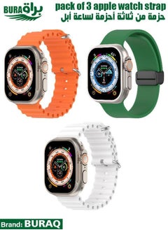 Apple Watch Band Strap For Apple Watch Ultra 2/Ultra 49mm, Series 10 46mm, 9/8/7 45mm, SE2/SE/6/5/4 44mm, 3/2/1 42mm