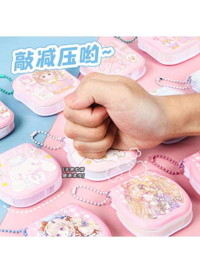 HELPS Stress Relief Mini Sticky Note Pad, Popper Fidget Toy, Cute Pocket Notebook, High-aesthetic Memo Pad - Image 3