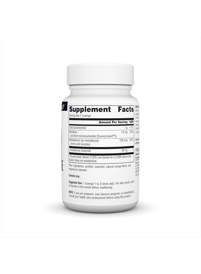 Source Naturals Reduced Glutathione Complex 50 mg Orange Flavored - 100 Lozenges - Image 2