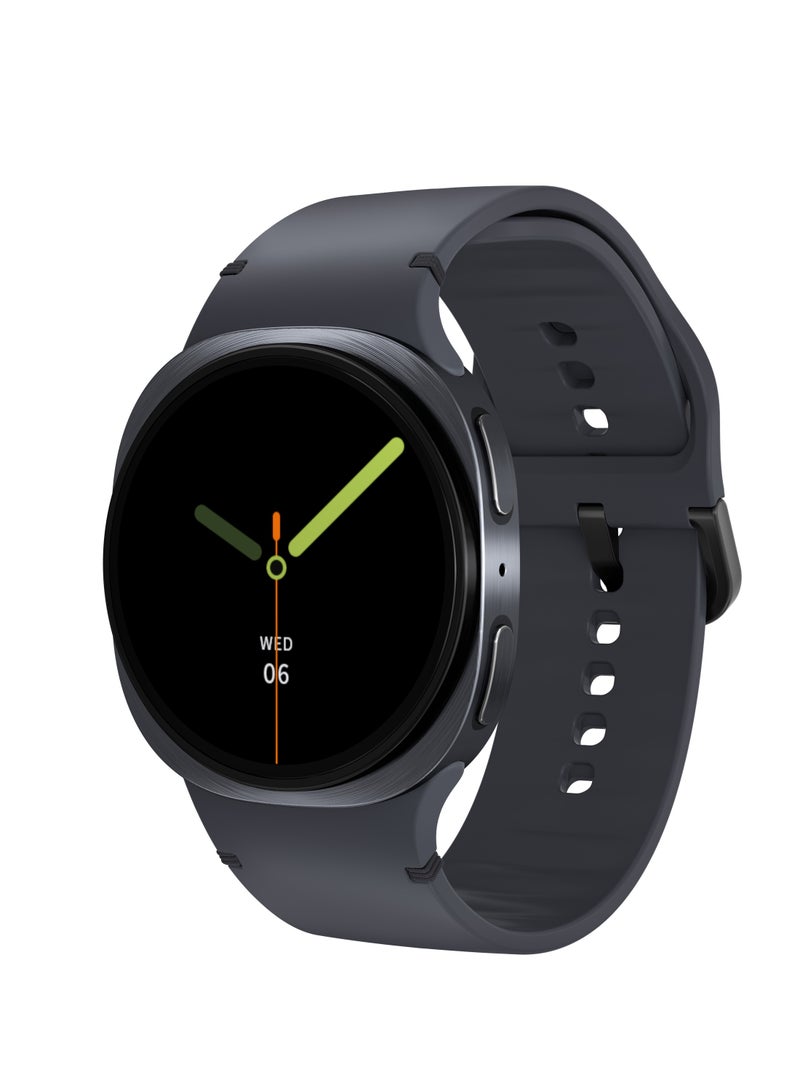 general Galaxy Watch 8 (2025) 40mm Bluetooth smartwatch, air cushion design, fitness tracker, sleep coach, running coach, energy score, heart rate tracking, graphite - Image 1