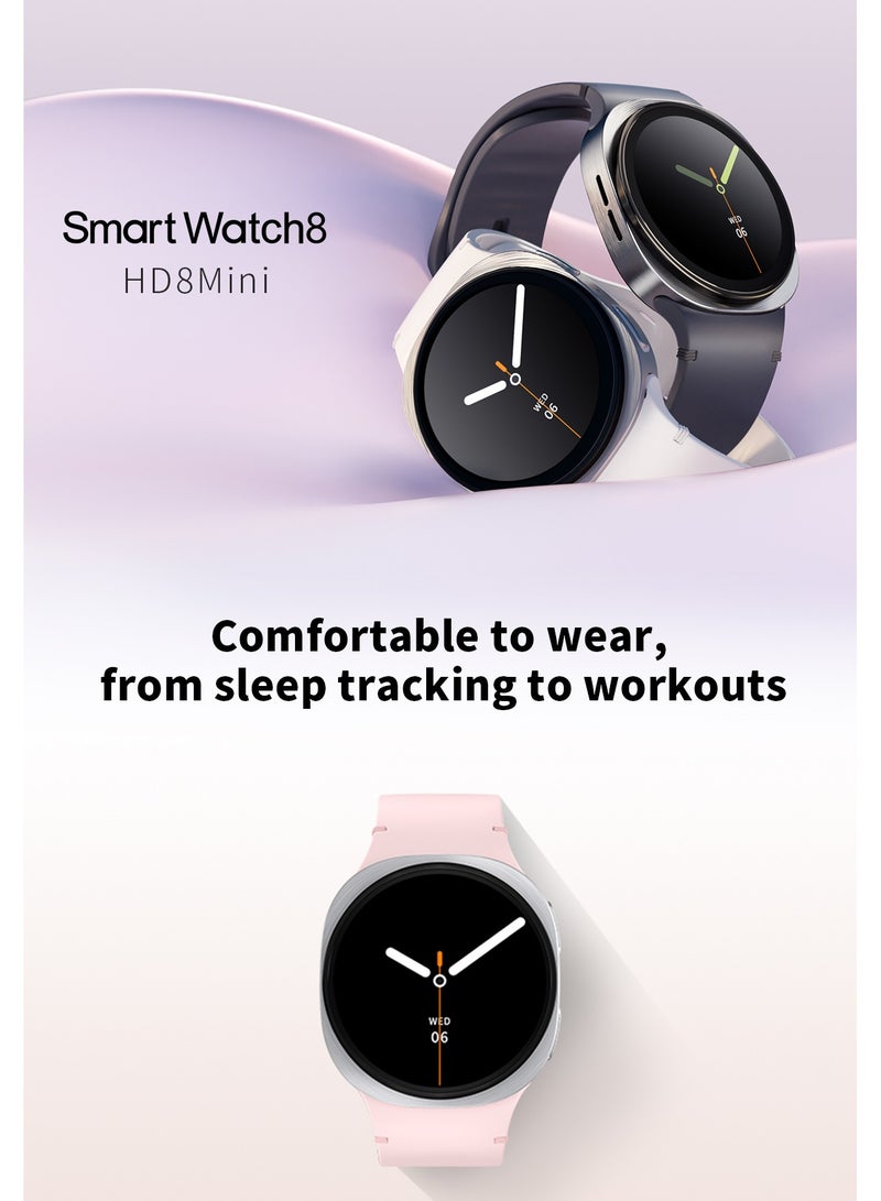 general Galaxy Watch 8 (2025) 40mm Bluetooth smartwatch, air cushion design, fitness tracker, sleep coach, running coach, energy score, heart rate tracking, graphite - Image 2