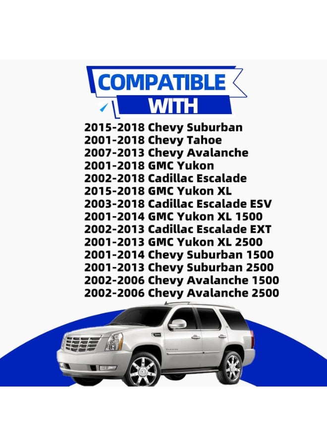 MITZONE Spare Tire Hoist Spare Tire Winch Carrier Hoist Compatible with 2001-2020 Chevrolet Tahoe Suburban Avalanche 1500 2500 GMC Yukon XL 1500 2500 Cadillac Escalade ESV EXT Part# 924-517 22968178 25974845 - Image 5