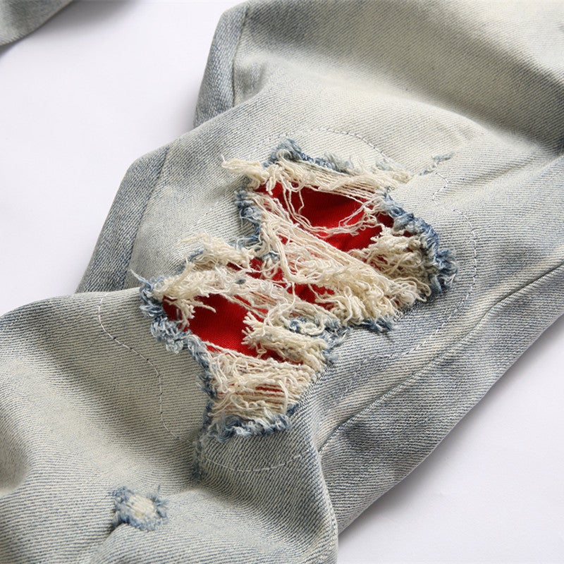 Unisex Classic Denim Jeans Loose Fit Daily Outdoor Wear - Image 4