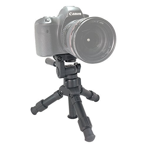 Vidpro TT-12 Heavy Duty Table Top Tripod with 3-Way Pan Head - Image 2