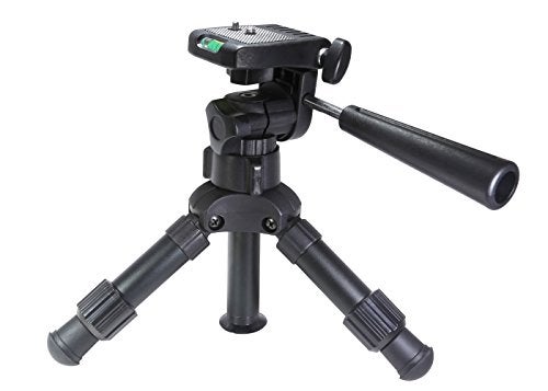 Vidpro TT-12 Heavy Duty Table Top Tripod with 3-Way Pan Head - Image 1
