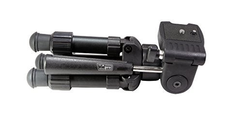 Vidpro TT-12 Heavy Duty Table Top Tripod with 3-Way Pan Head - Image 4