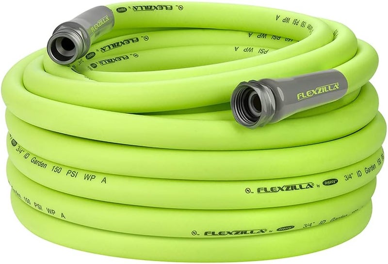 Flexzilla Garden Hose 3/4 in. x 75 ft., Lightweight All-Weather Water Hose, Durable and Flexible, Leak-Free Connections - Image 1