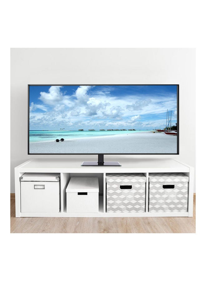 Universal TV Stand Table Bracket For 37-55 Inch Screen LCD LED Plasma TV Black - Image 3