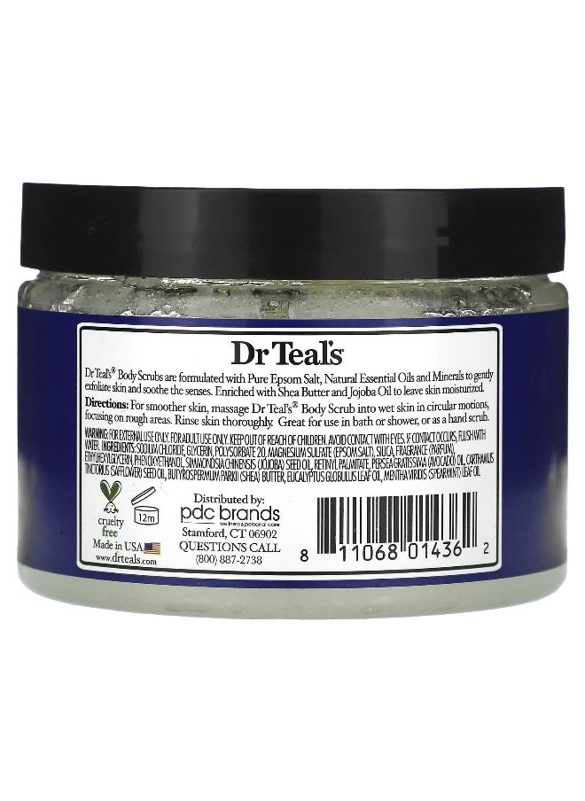 Dr. Teals Dr. Teal's, Epsom Salt Body Scrub, Eucalyptus & Spearmint, 16 oz (454 g)  - Image 2