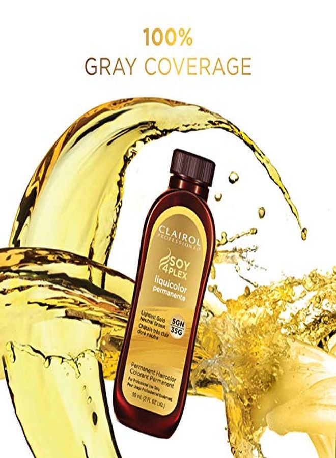 CLAIROL PROFESSIONAL Permanent Liquicolor For Blonde Hair Color, 8A Light Cool Blonde, 2 Oz  - Image 4