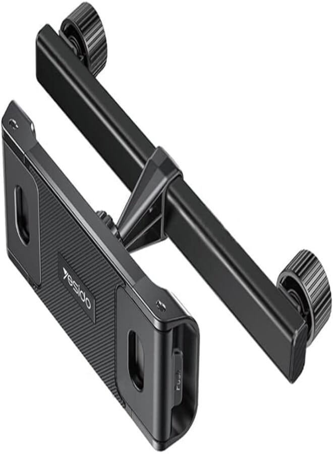 Next Next Store Car Tablet and Phone Holder – Headrest Rear Mount with 360 Degree Rotation, Compatible with Most Smart Devices