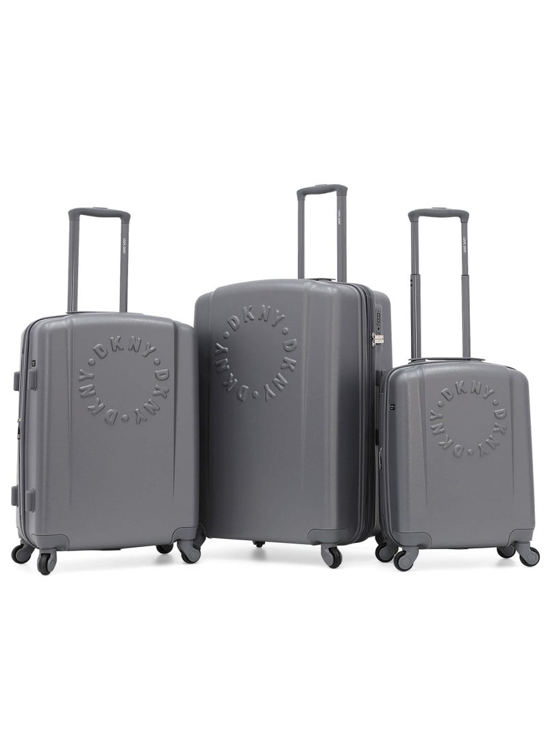 DKNY 3-Piece Hardshell Luggage Set with Spinner Wheels | Lightweight & Expandable Suitcases - Image 1