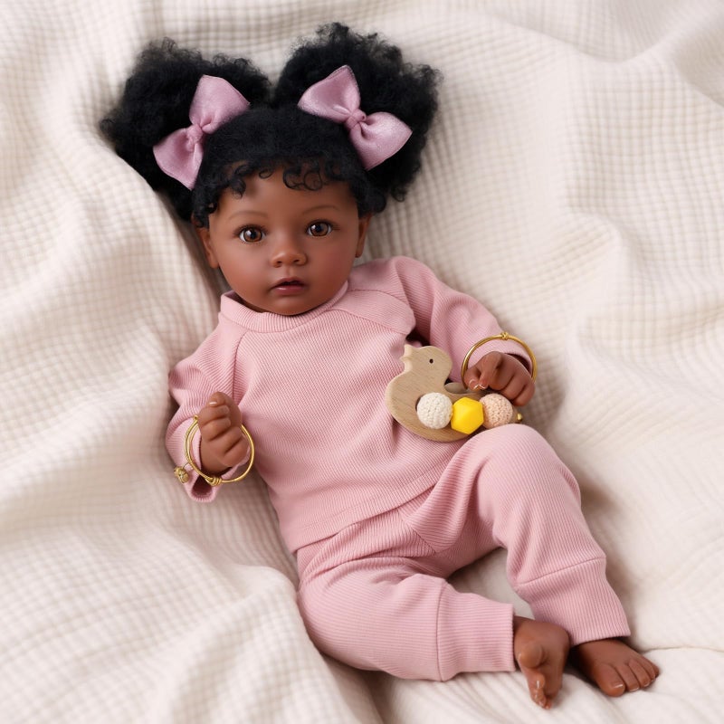 BABESIDE Drink and Wet Reborn Baby Dolls,20 Inch Lifelike Handmade Soft Vinyl Realistic Baby Doll, Can Drink & Pee, Poseable Real Life Baby Doll with Clothes and Toy Gift for Kids Age 3+ - Image 3