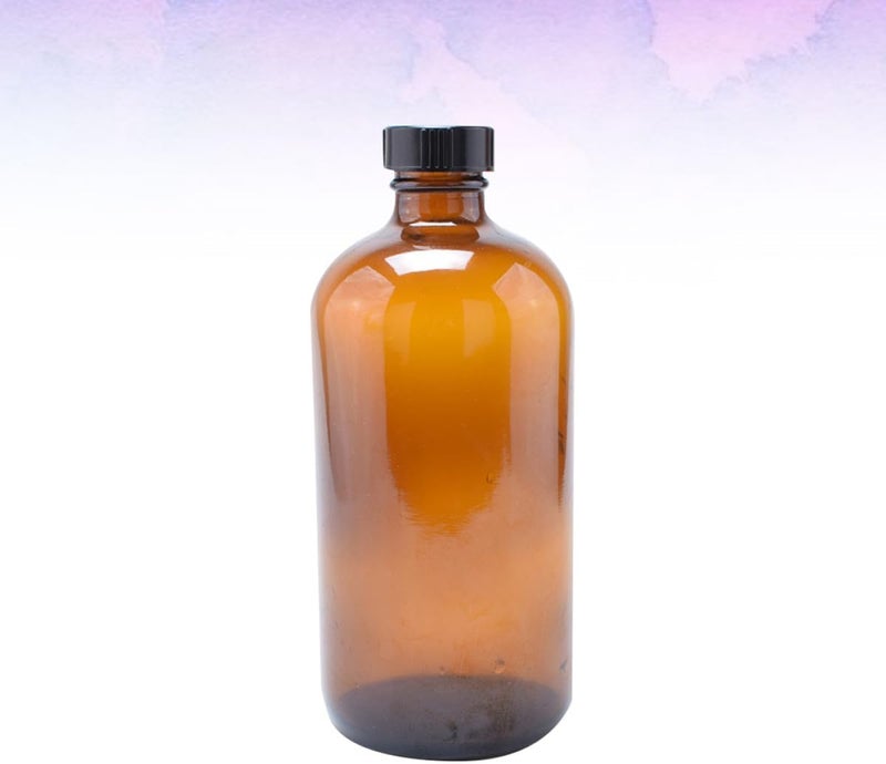 Unomor 4pcs 500ml Brown Glass Honey Jars with Bakelite Lids, Sealing Storage Bottles for Kitchen and Home Food Organization - Image 4
