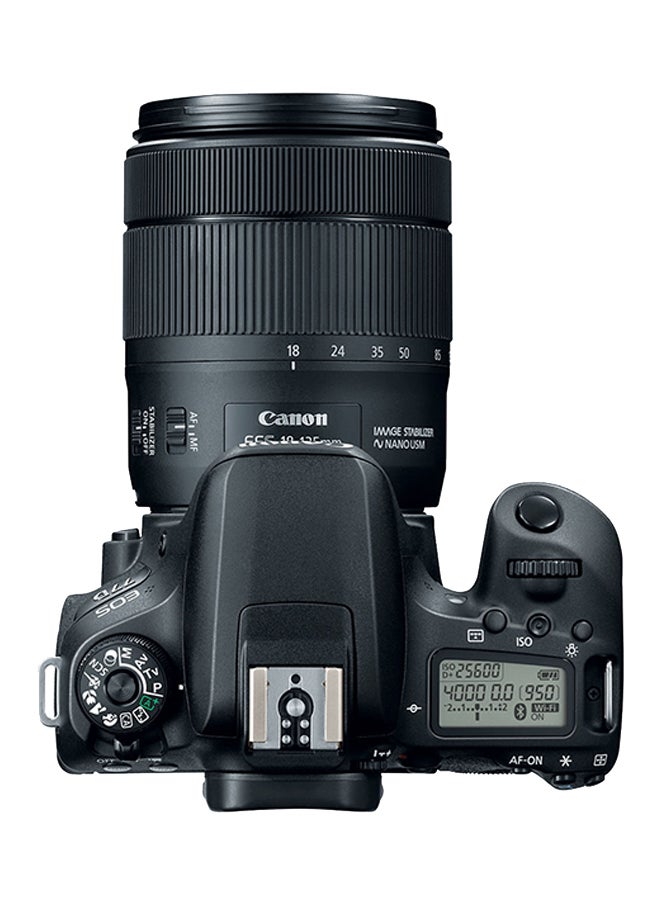 Canon EOS 77D DSLR With EF-S 18-135mm f/3.5-5.6 IS USM Lens 24.2MP,LCD Touchscreen, Built-In Wi-Fi, NFC And Bluetooth - Image 4
