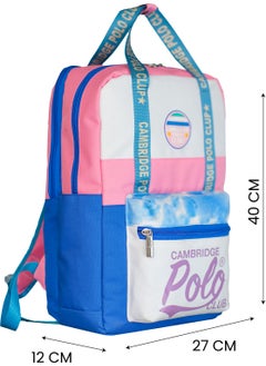 Cambridge Polo Club Shine Three Compartment Girls Primary School Bag  - Image 5