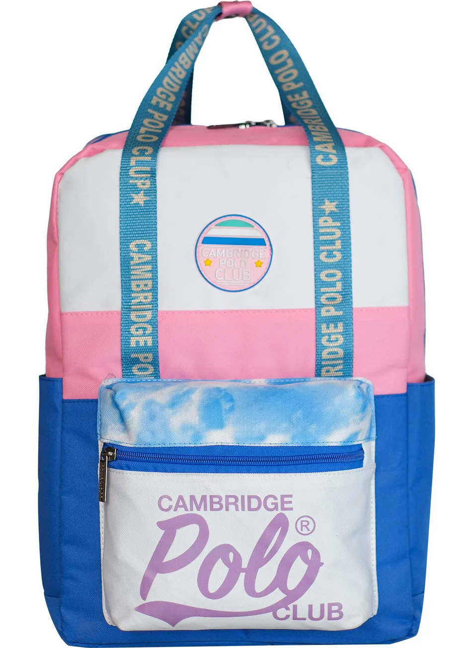 Cambridge Polo Club Shine Three Compartment Girls Primary School Bag