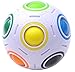 TANCH Magic Rainbow Ball Puzzle Cube Fidget Stress Relief Ball Brain Teasers Games Toys for Kids Adults 12 Holes - Image 2