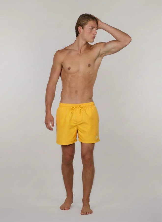 جاست نيتشر شورت سباحة رجالي باللون البرتقالي