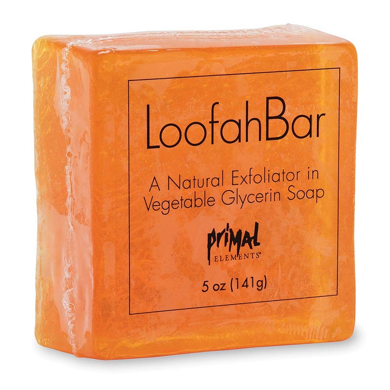 Primal Elements Sunrise Sunset Loofah Bar Soap 5 Ounce