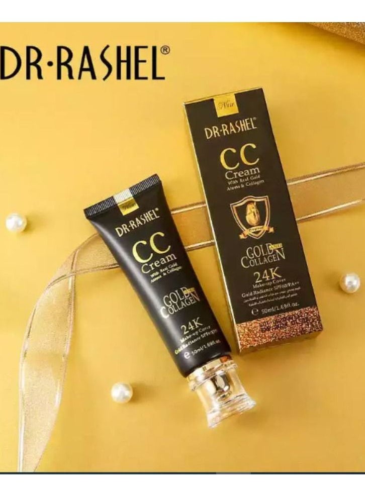 Rashell Cosmetics concealer CREAM24K Gold Natural Spacer Moisturizing Makeup foundation cream DR RASHEL  - Image 1