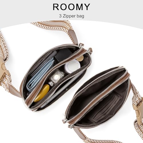 CLUCI Belt Bag for Women, Mini Everywhere Crossbody Waist Bag Adjustable Strap, Vegan Leather Women's Fanny Pack - Image 5