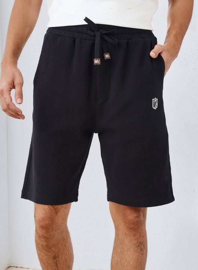 SP Characters NFL Applique Relaxed Fit Shorts with Pockets - Image 1