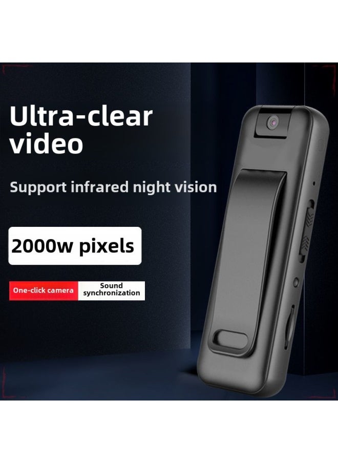 Generic - Portable Recording Camera Professional HD Video Recorder Convenient Large Capacity Video Recorder Recording Pen Motion Camera-Body Color:D3 Ultra-clear Night Vision Version  - Official Standard Configuration - Image 1