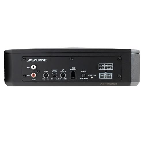 Alpine PWE-S800 8" Compact Powered Subwoofer Enclosure - Image 4