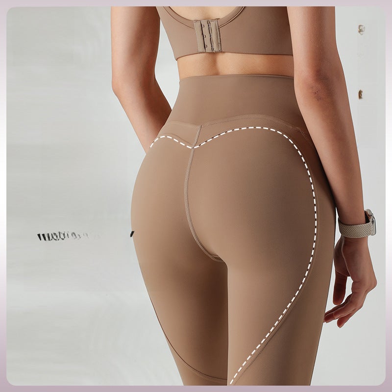 High Waist Slim-Fit Yoga Pants for Women Grey  - Image 2
