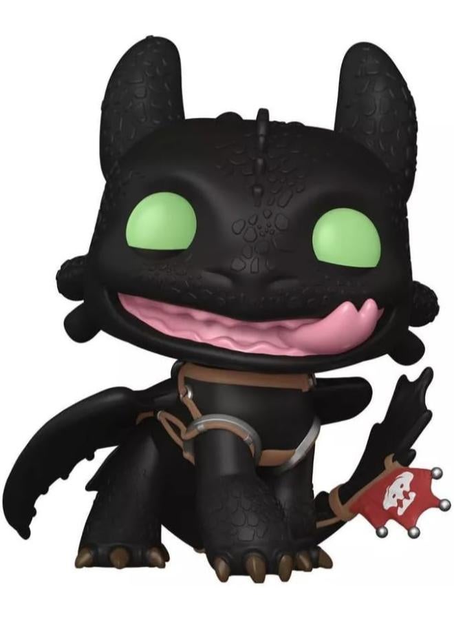 Funko Pop Movies | How to Train Your Dragon Toothless #1785 | How to Train Your Dragon Chimuelo | Night Fury Vinyl Figure | Chimuelo| DreamWorks | - Image 1