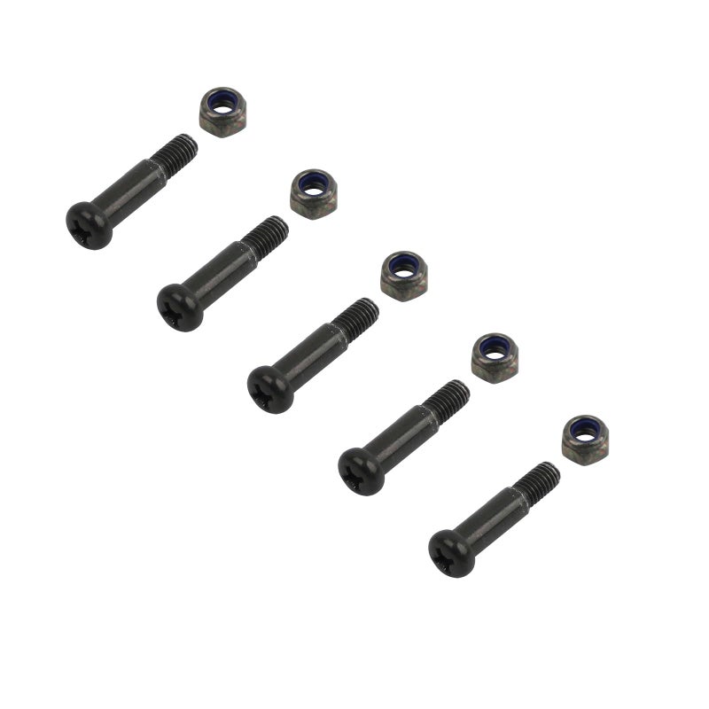 Minho Brake Lever Fastening Bolts with Lock Nuts Phillips Head Carbon Steel for Motorcycle Scooter Moped Brake Levers Pack of 5 - Image 3