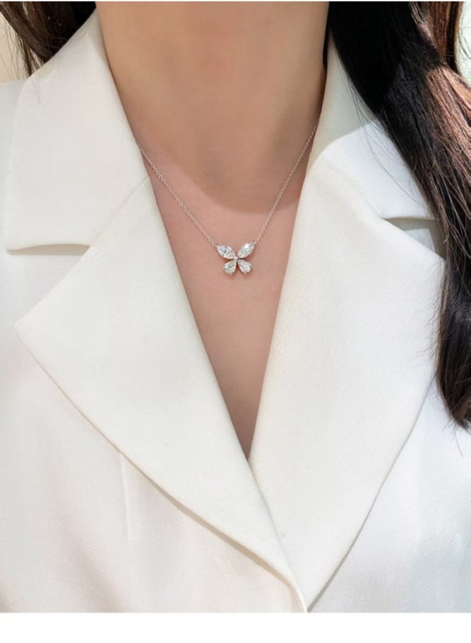 Shiny Butterfly Necklace - Image 1