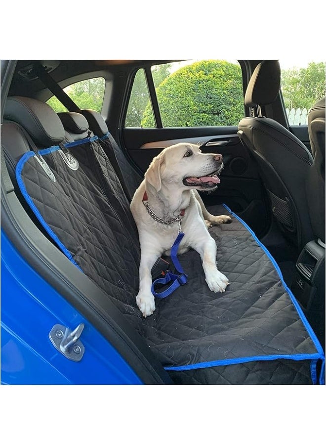 Luxury Dog Car Seat Cover with Seat Belt and Nonslip Design, Heavy Duty Waterproof Fabric for Most Vehicles. - Image 4