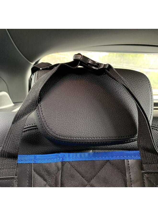 Luxury Dog Car Seat Cover with Seat Belt and Nonslip Design, Heavy Duty Waterproof Fabric for Most Vehicles. - Image 5