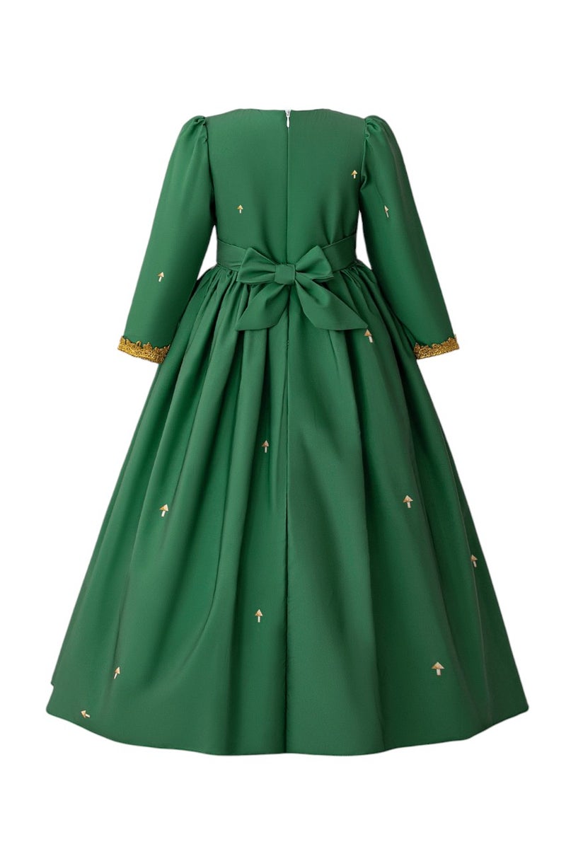 D'Daniela Embroidered Longsleeve Dress - Image 3