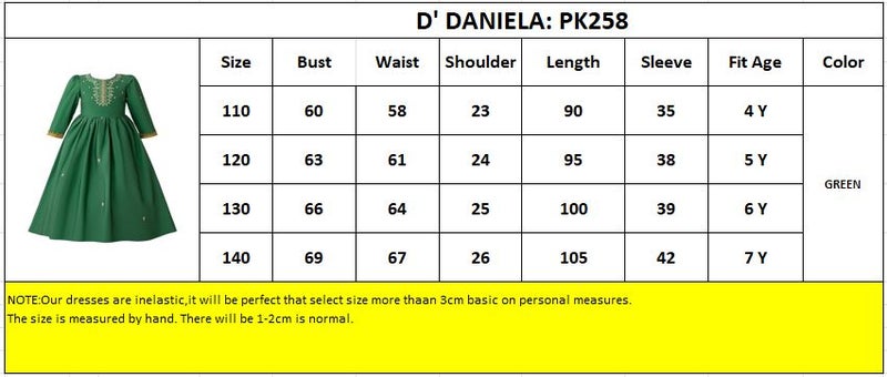 D'Daniela Embroidered Longsleeve Dress - Image 4