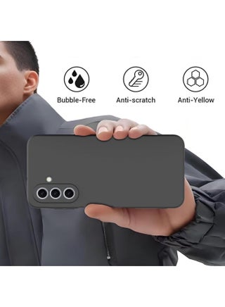 جراب Samsung Galaxy A17، غطاء سيليكون سائل مع بطانة من الألياف الدقيقة لهاتف Galaxy A17، غطاء واقٍ مضاد لبصمات الأصابع لهاتف Samsung Galaxy A17 4G/5G - view 5