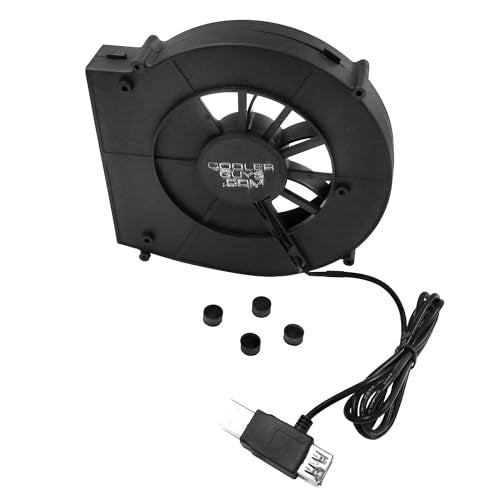 coolerguys 120x25mm Rear Exhaust Blower Fan 5 Volt with USB Connector - Image 1