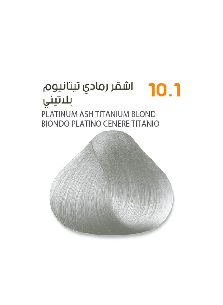 SAVOO Hair Color Cream #10.1 Platinum Ash Titanium Blonde – Permanent Hair Dye with Oil Plex & Plant Extracts | 100ml | Ultra-Light Cool Blonde with Anti-Yellow Correction & Grey Coverage - Image 1