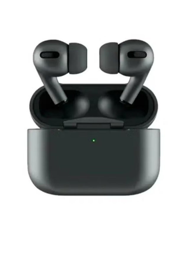 Haino Teko - Air-3 Wireless Bluetooth Earbuds Apple & Android Compatibility Built-in Microphone True Wireless Earbuds in-Ear Bluetooth Headphones Earphones Auto Power On/Off Touch Control With Case Noise Cancelling Black - Image 1