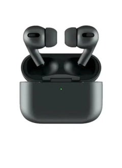 Air-3 Wireless Bluetooth Earbuds Apple & Android Compatibility Built-in Microphone True Wireless Earbuds in-Ear Bluetooth Headphones Earphones Auto Power On/Off Touch Control With Case Noise Cancelling Black