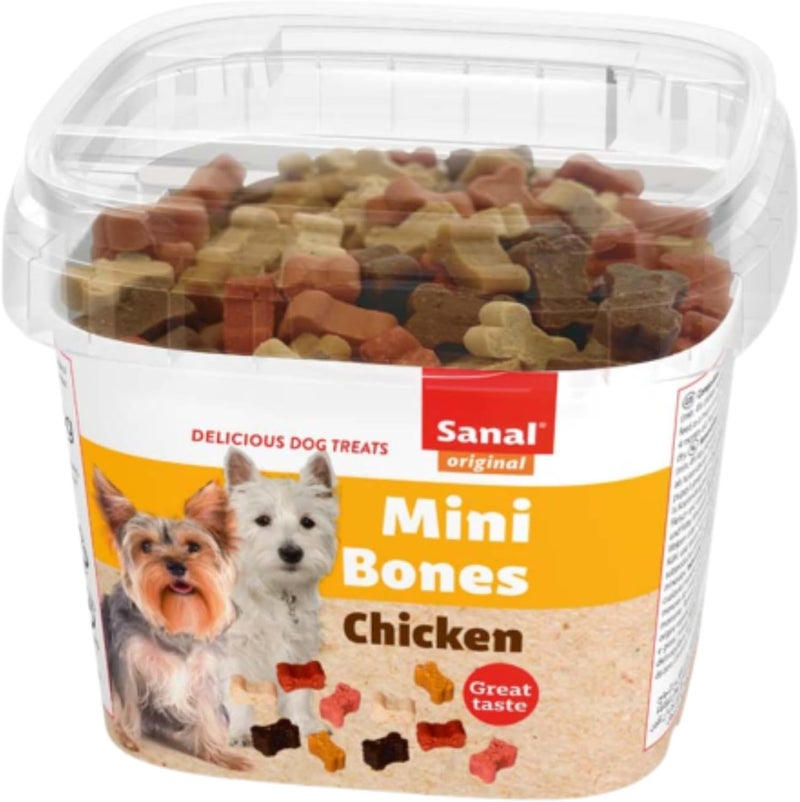 Sanal Dog Mini Bones Chicken & Beef 100g