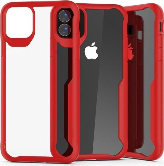 iPhone 11 Pro Shok Absorption PC + TPU Shock Absorbing Case AL-31756 Red