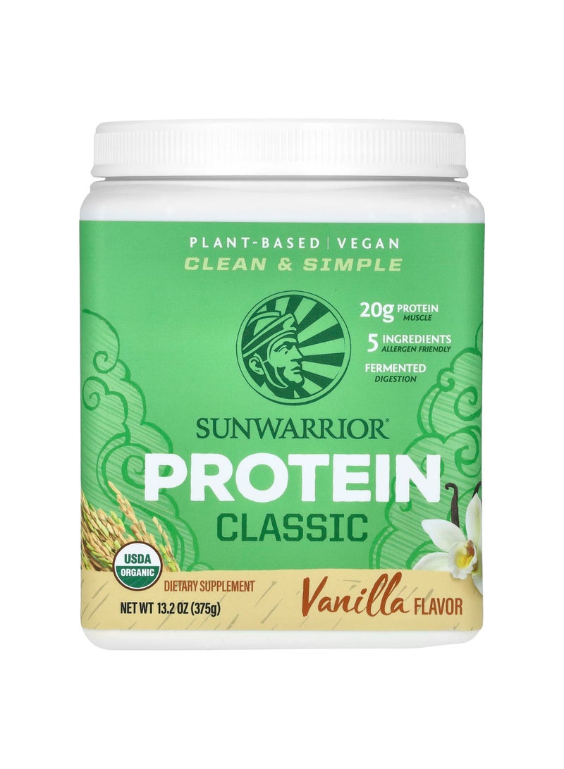 Classic Protein, Vanilla, 13.2 oz (375 g)