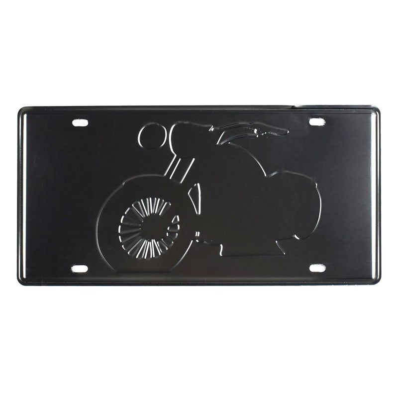 Eazywagon "Motel Chevrolet Motorbike" Vintage Retro Metal Signs - License Wall Plate, Car Tag - Ideal for Cafe, Restaurant, Shop, Home, Hotel, Club, Office, Living Area - Design Plaque - Image 3