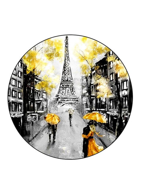 The Eiffel Tower Printed Mouse Pad Multicolour