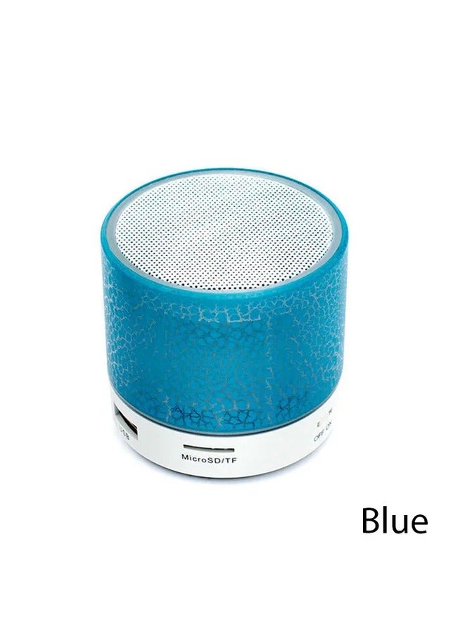 Mini S10 Portable Wireless Bluetooth Speaker with Smart LED Light, for MP3 Music Player, SD Card Slot, for All Smartphones  - Image 1
