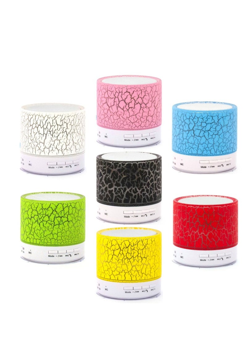 Mini S10 Portable Wireless Bluetooth Speaker with Smart LED Light, for MP3 Music Player, SD Card Slot, for All Smartphones  - Image 2